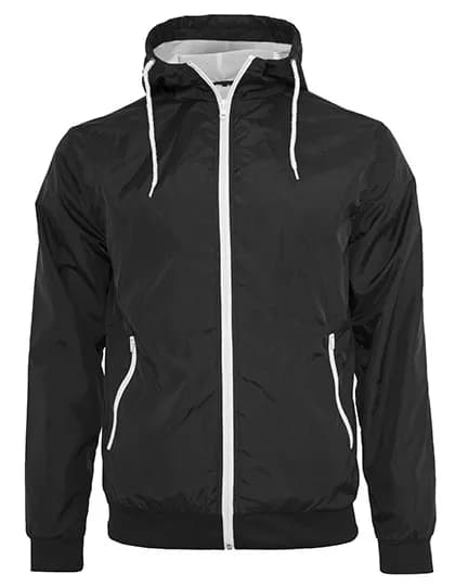 Windrunner Jacket - Black/White