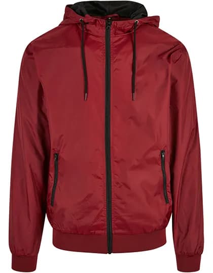 Windrunner Jacket - Burgundy/Black