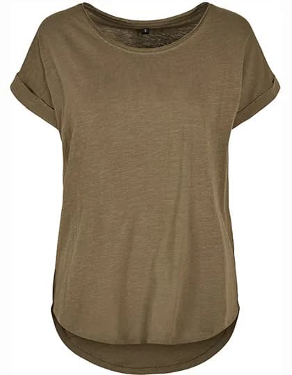 Ladies´ Long Slub Tee - Olive