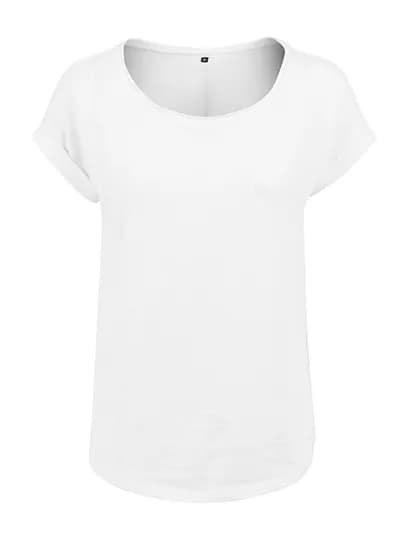 Ladies´ Long Slub Tee - White