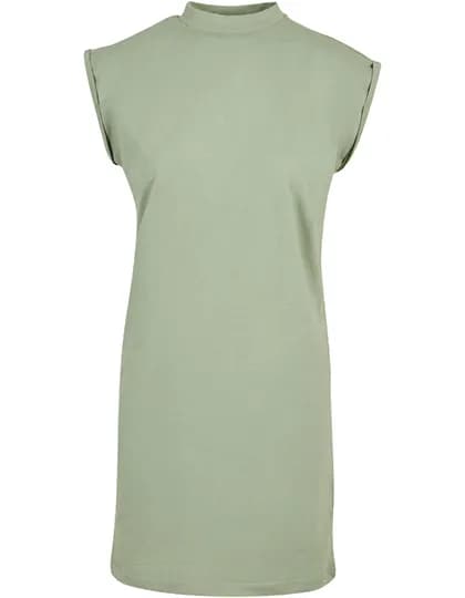 Ladies´ Turtle Extended Shoulder Dress - Soft Salvia