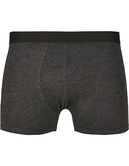 Men Boxer Shorts 2-Pack - Charcoal (Heather)