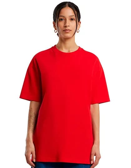 Ladies´ Oversized Boyfriend Tee - City Red