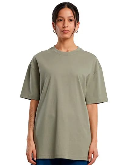 Ladies´ Oversized Boyfriend Tee - Pale Olive