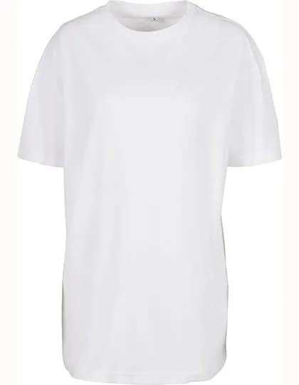 Ladies´ Oversized Boyfriend Tee - White