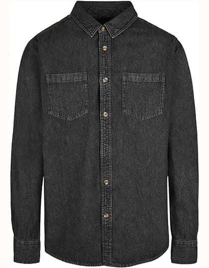 Denim Shirt - Black Washed