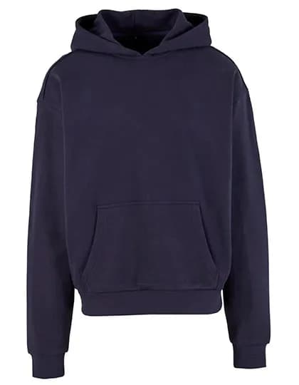 Ultra Heavy Cotton Box Hoody - Navy