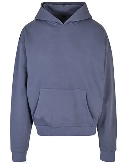 Ultra Heavy Cotton Box Hoody - Vintage Blue