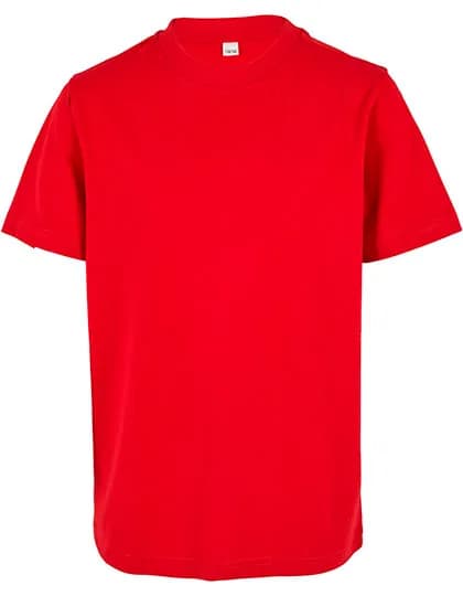 Kids´ Organic Basic Tee - City Red