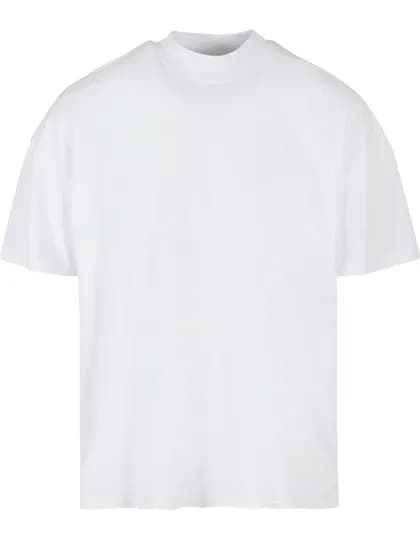 Men´s Oversized Mock Neck Tee - White