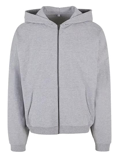 90s Zip Hoody - Heather Grey