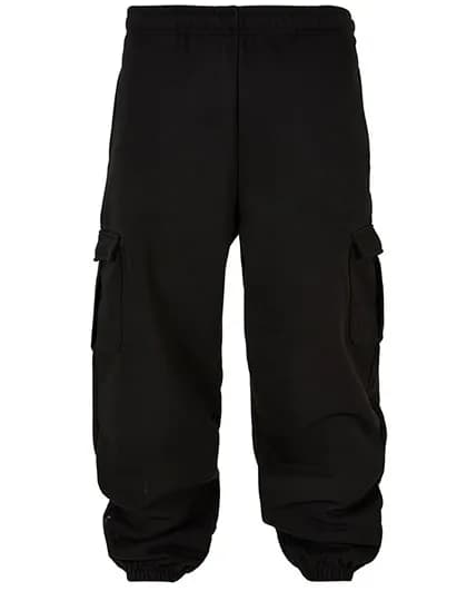 90s Cargo Sweatpants - Black