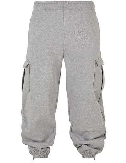 90s Cargo Sweatpants - Heather Grey
