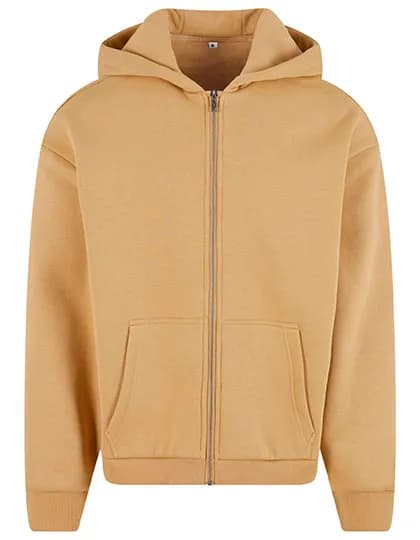 Fluffy Zip Hoody - U. Beige