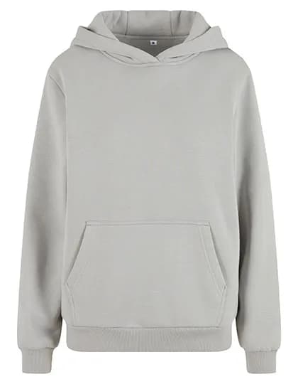 Ladies Fluffy Hoody - Light Asphalt