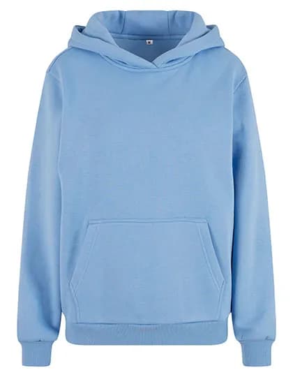 Ladies Fluffy Hoody - Powder Blue