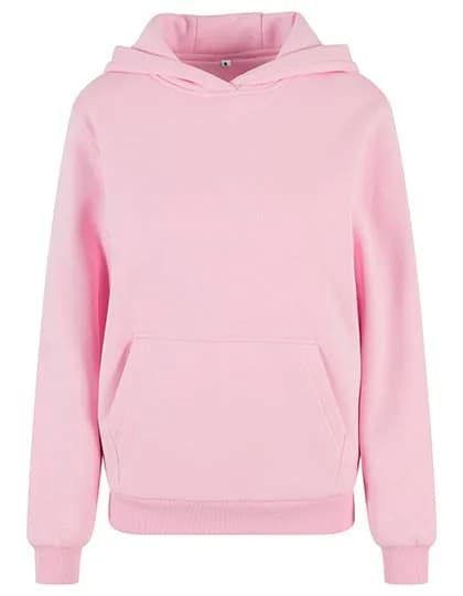 Ladies Fluffy Hoody - Soft Pink