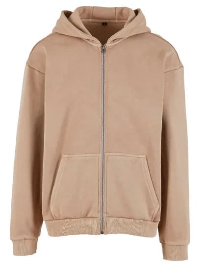 Vintage Heavy Zip Hoodie - Chalk Dust