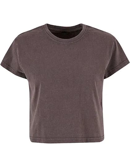 Ladies Vintage Cropped Tee - Magnet