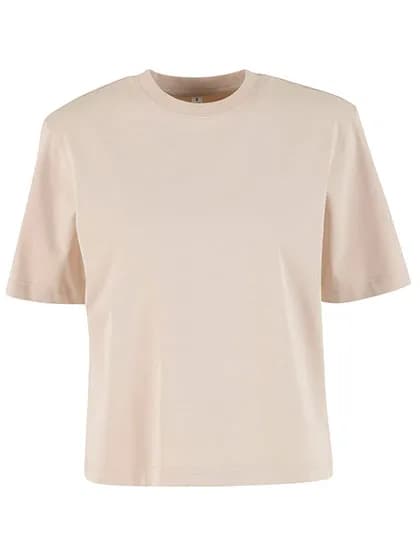 Sorona® Ladies Regular Boxy Tee - Cloud