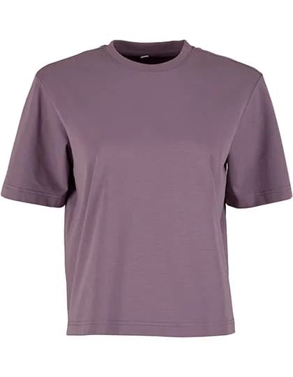 Sorona® Ladies Regular Boxy Tee - Dusty Purple
