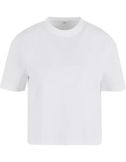 Sorona® Ladies Regular Boxy Tee - White