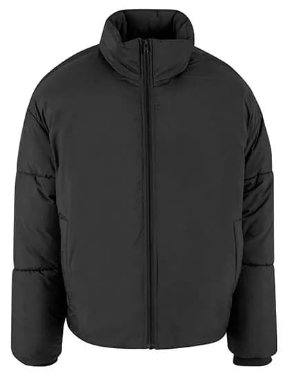 Ladies Loose Puffer Jacket - Black