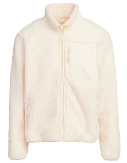 Bonded Sherpa Jacket - White Sand