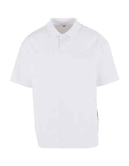 Oversized Polo Shirt - White