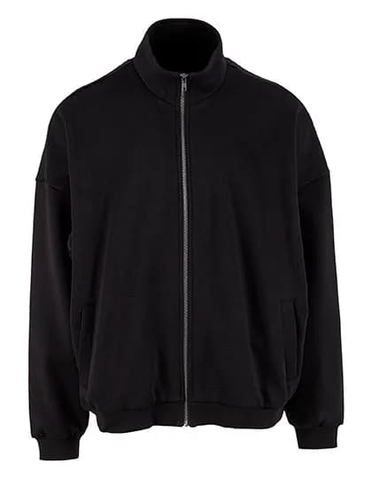 Oversized Zip Jacket - Black