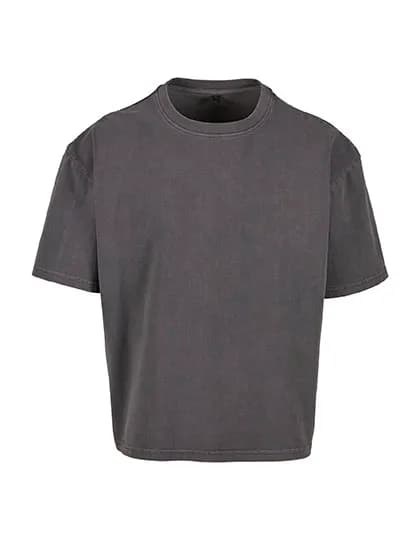 Vintage Cropped Heavy Oversize Tee - Magnet