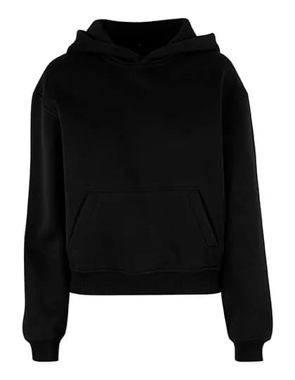 Ladies Loose Fit Hoody - Black