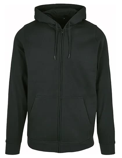 Basic Zip Hoody - Black