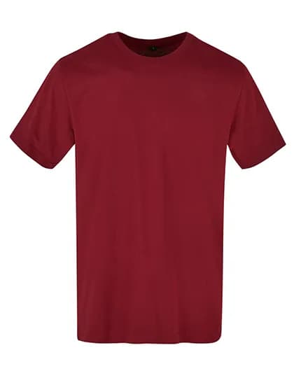 Basic Round Neck T-Shirt - Cherry