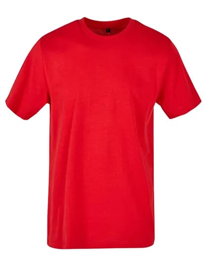 Basic Round Neck T-Shirt - City Red