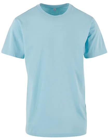 Basic Round Neck T-Shirt - Ocean Blue