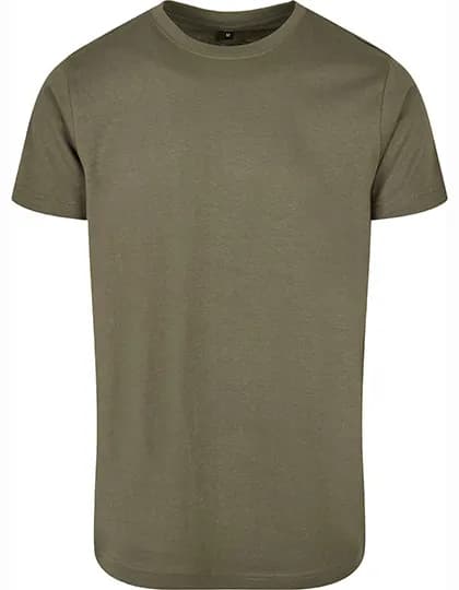 Basic Round Neck T-Shirt - Olive