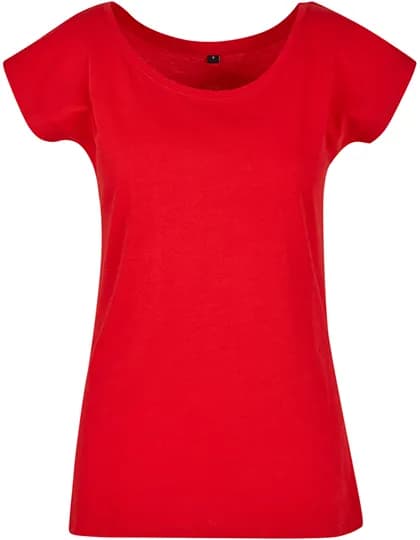 Ladies´ Wide Neck Tee - City Red