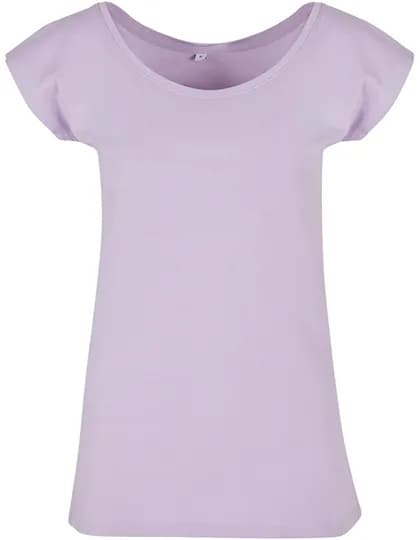 Ladies´ Wide Neck Tee - Lilac