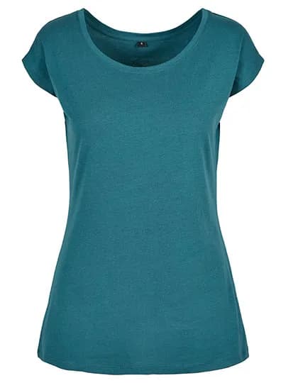 Ladies´ Wide Neck Tee - Teal