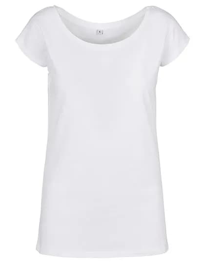 Ladies´ Wide Neck Tee - White