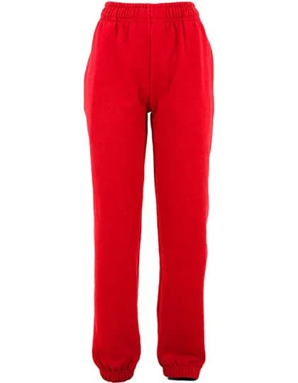 Ladies Basic Sweatpants - City Red