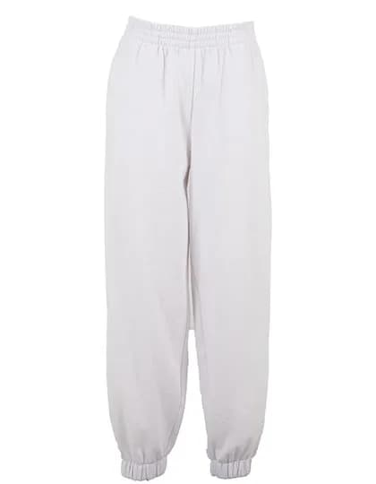 Ladies Basic Sweatpants - White
