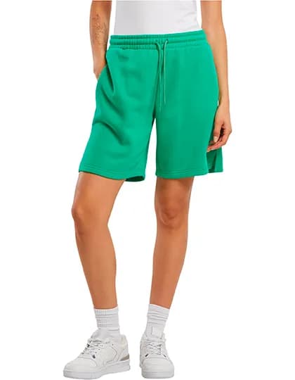 Ladies Basic Sweatshorts - Grass Green