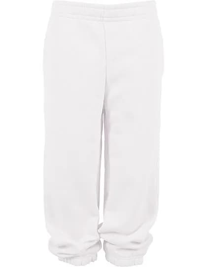 Kids Basic Sweatpants - White