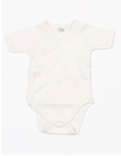 Baby Kimono Bodysuit - Organic Natural