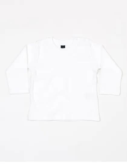 Baby Long Sleeve T - White