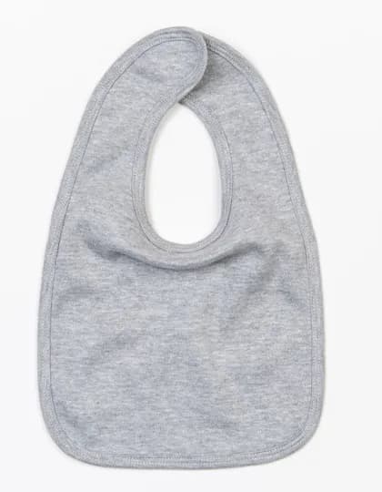 Baby Bib - Heather Grey Melange