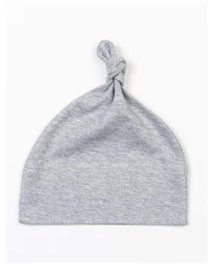 Baby One Knot Hat - Heather Grey Melange