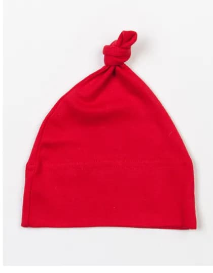 Baby One Knot Hat - Red
